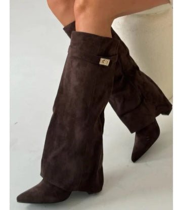 Lisa - Orthopedic Boots Knight Boots Mid-calf