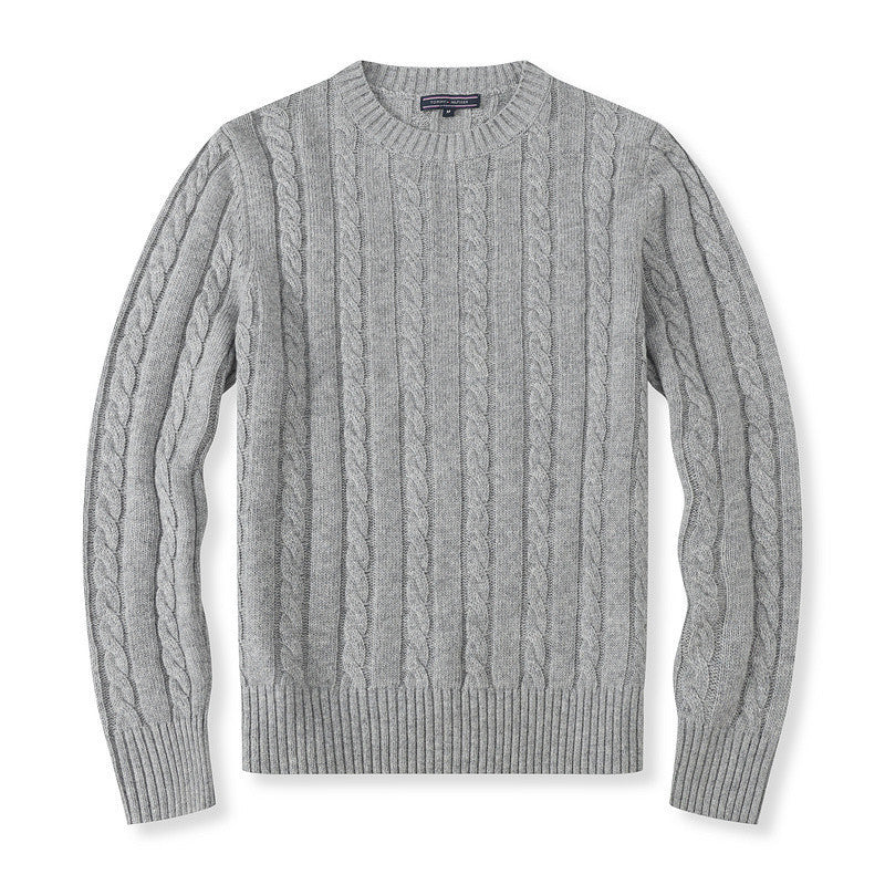 Clara – Cable-Knit Crewneck Sweater or Women
