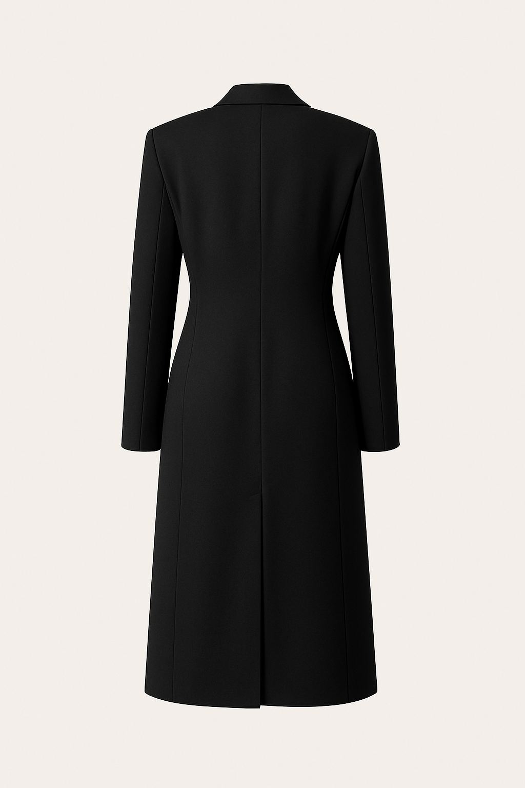 Wool Trench Coat Long Woman