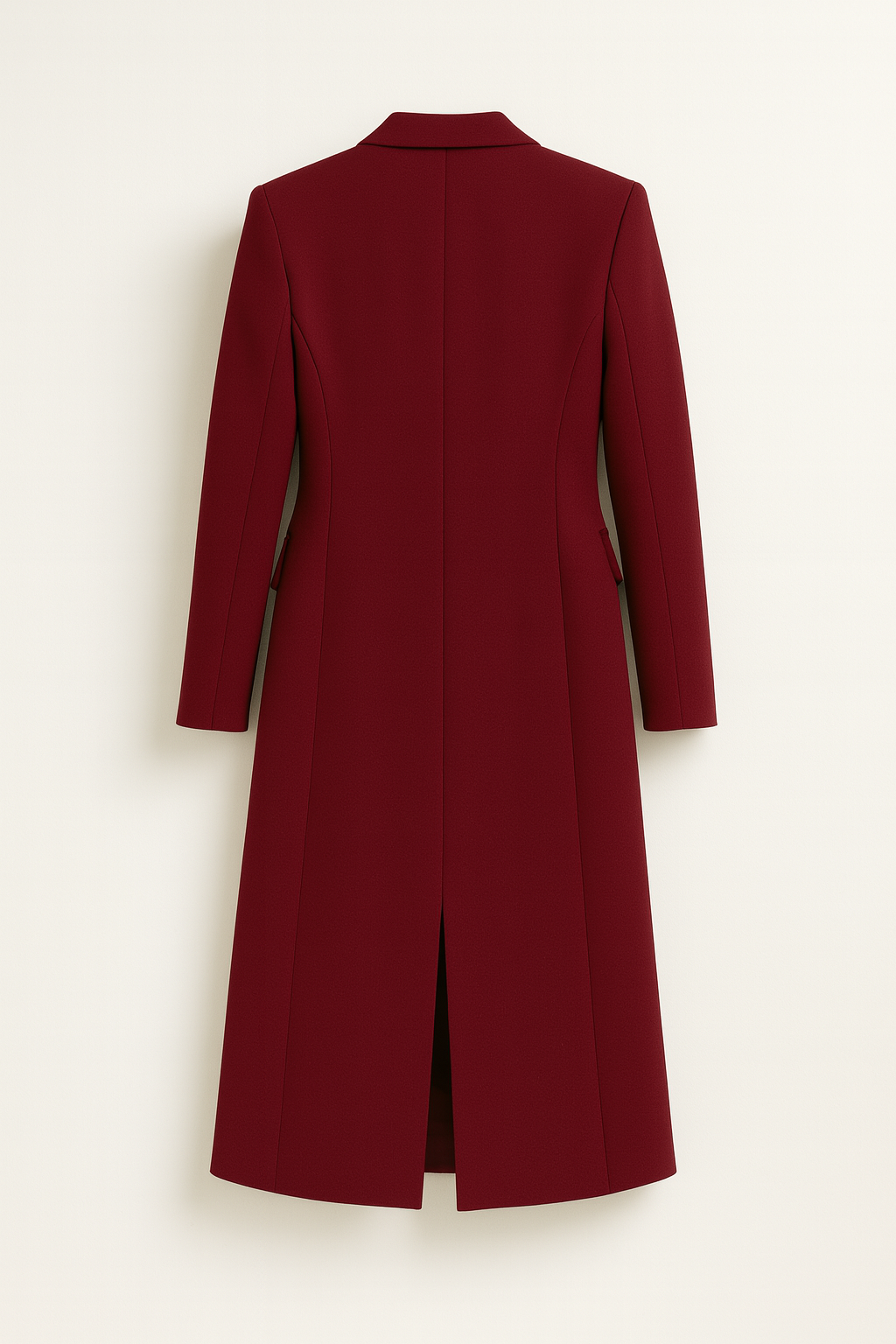 Wool Trench Coat Long Woman