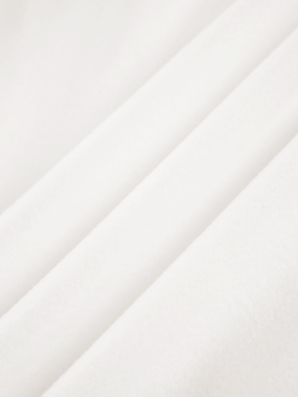 White Long Sleeve Trench Coat – Woven Fabric Woman