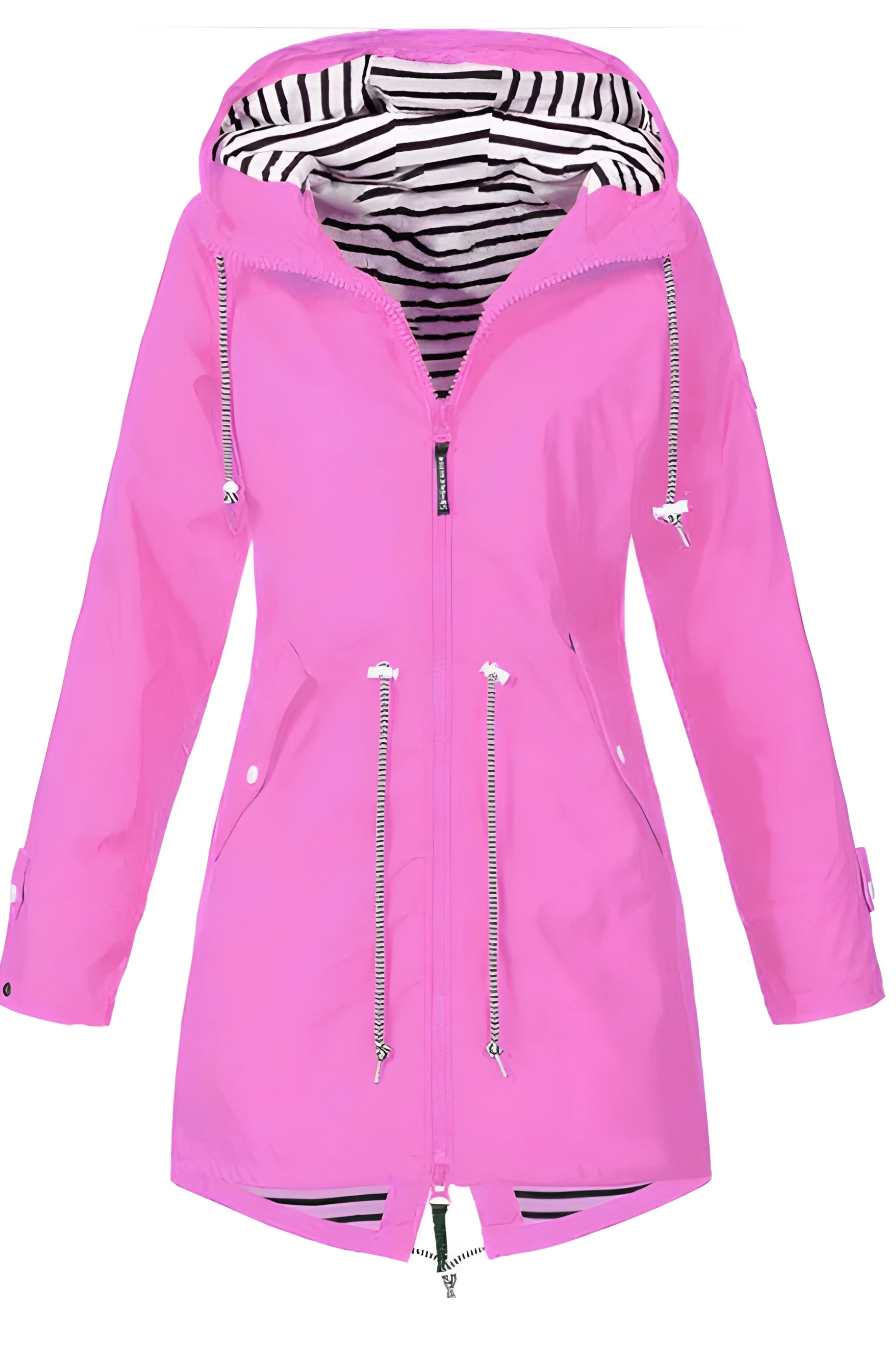 Lisa - Waterproof hooded Raincoat Woman