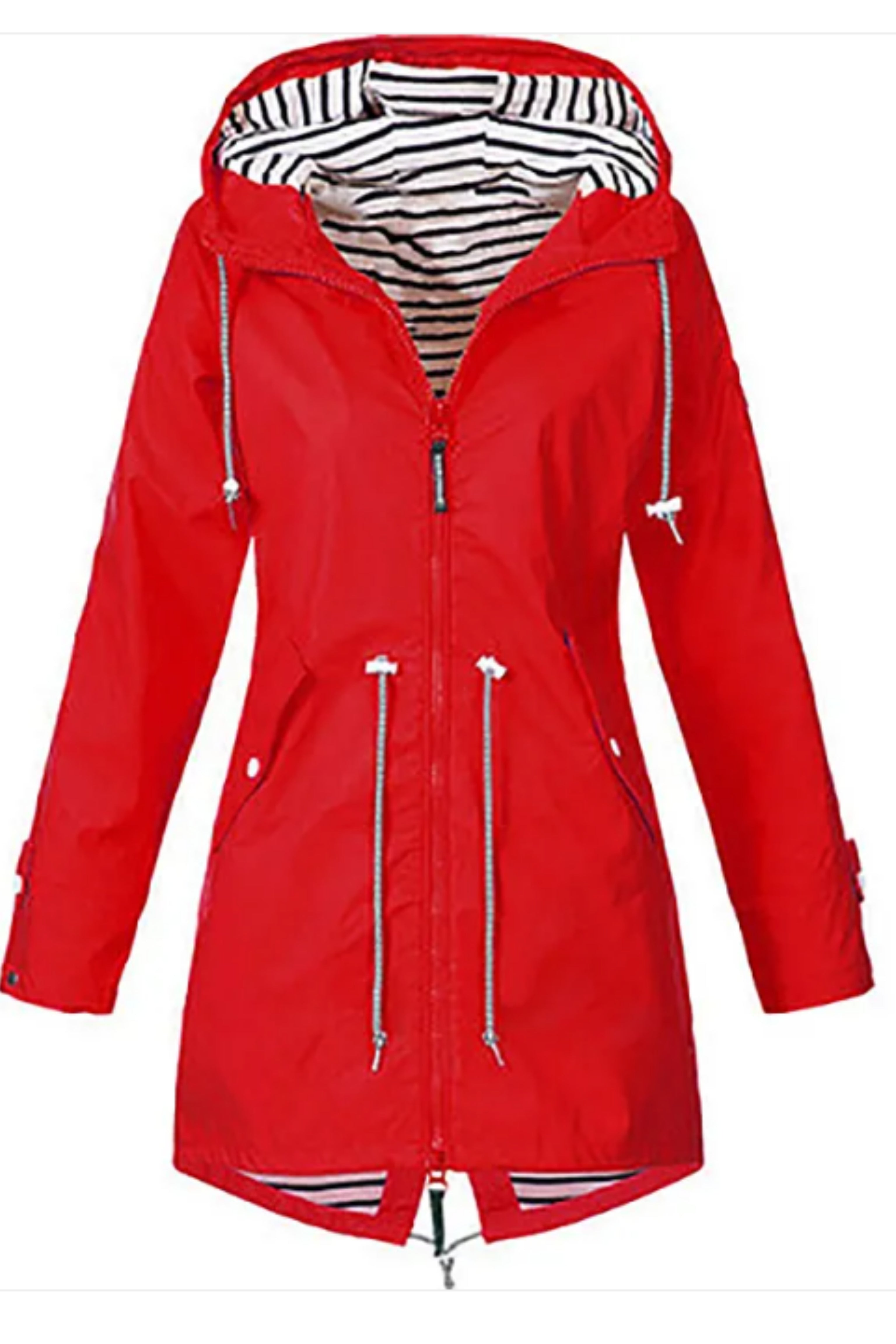 Lisa - Waterproof hooded Raincoat Woman