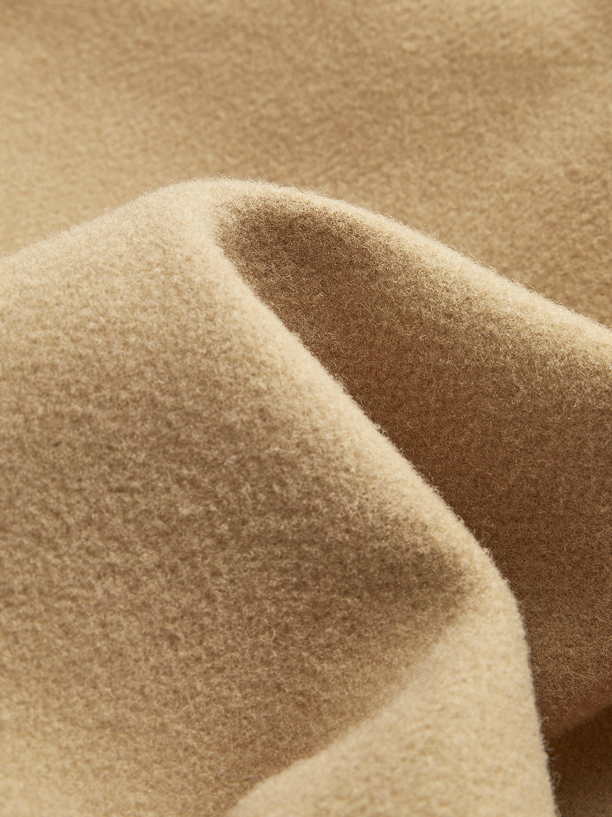 Oversized Wool Blend Long Coat for Women