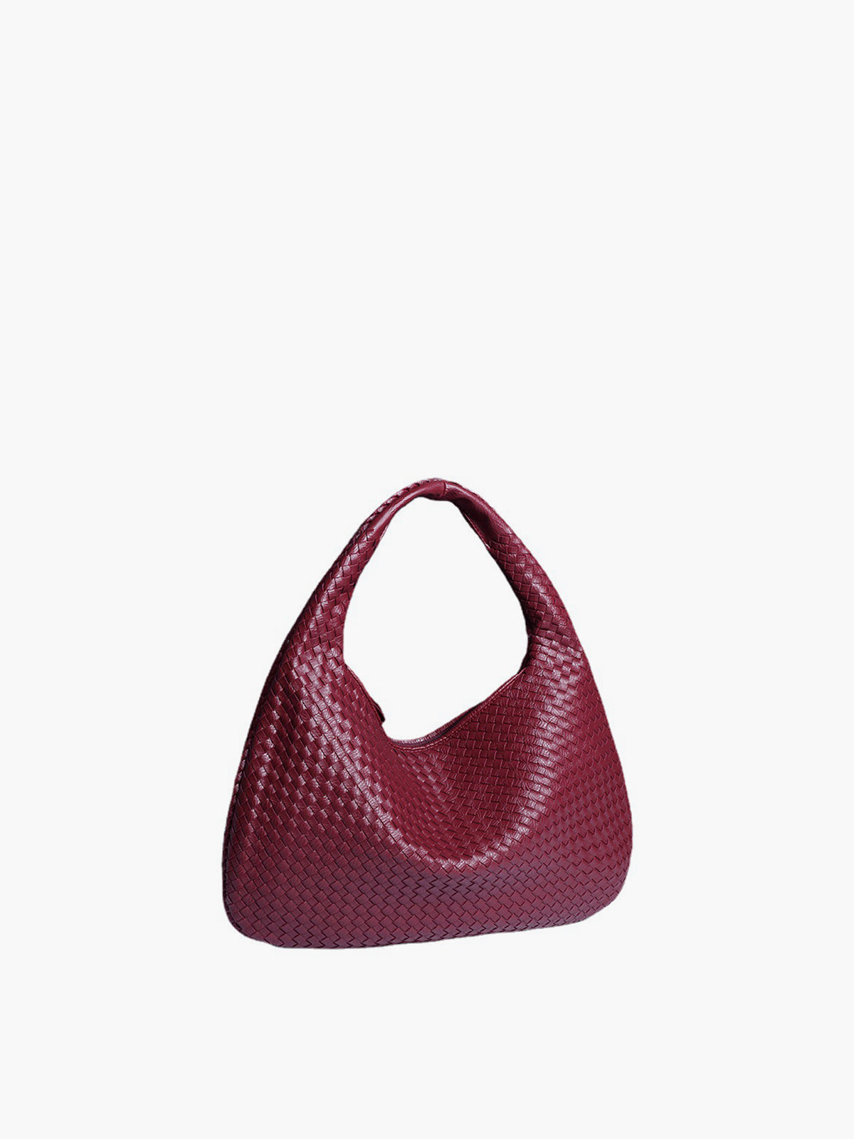 Emma - Unpredictable Love Braided Hobo Bag – Woven Shoulder Bag in Vegan Leather