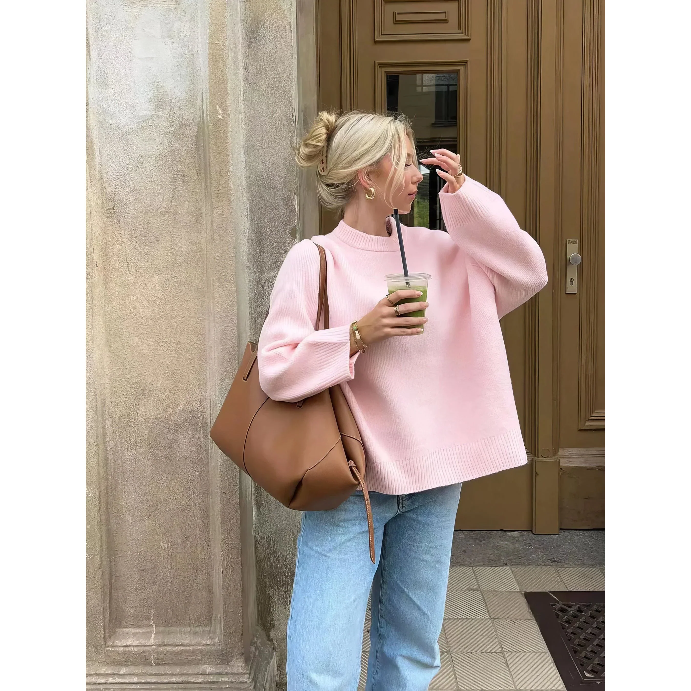 Theryn – Oversized Knit Sweater