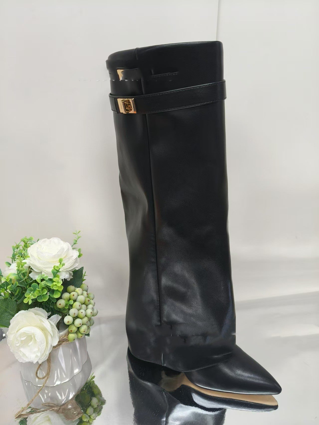 Lisa - Orthopedic Boots Knight Boots Mid-calf