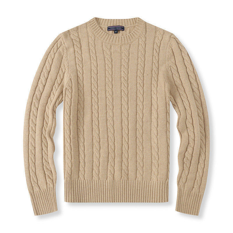 Clara – Cable-Knit Crewneck Sweater or Women