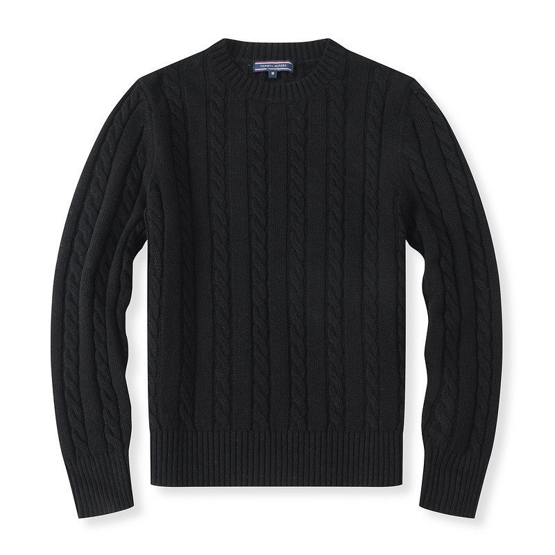 Clara – Cable-Knit Crewneck Sweater or Women