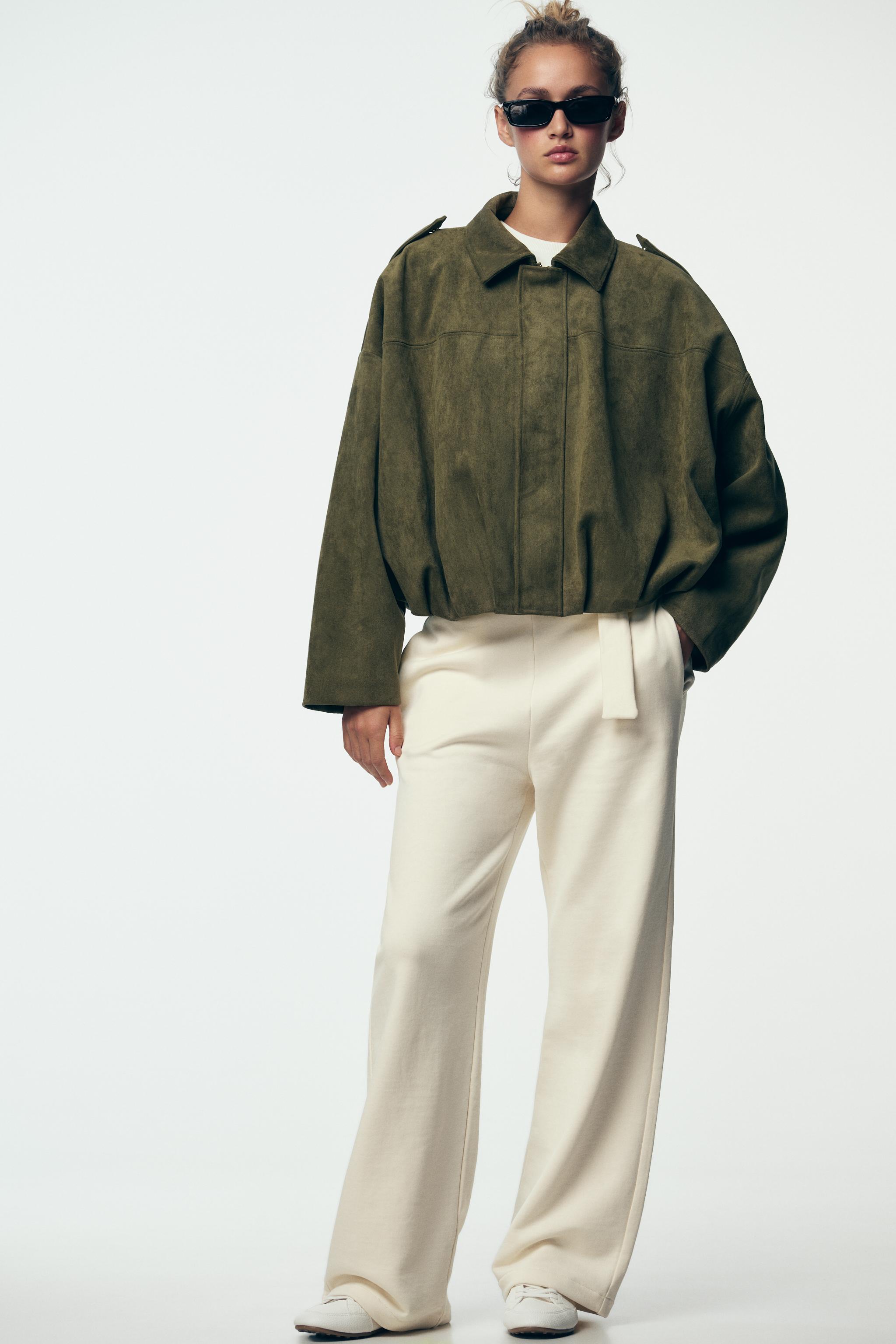 Lisa - Suede Bomber jacket Woman
