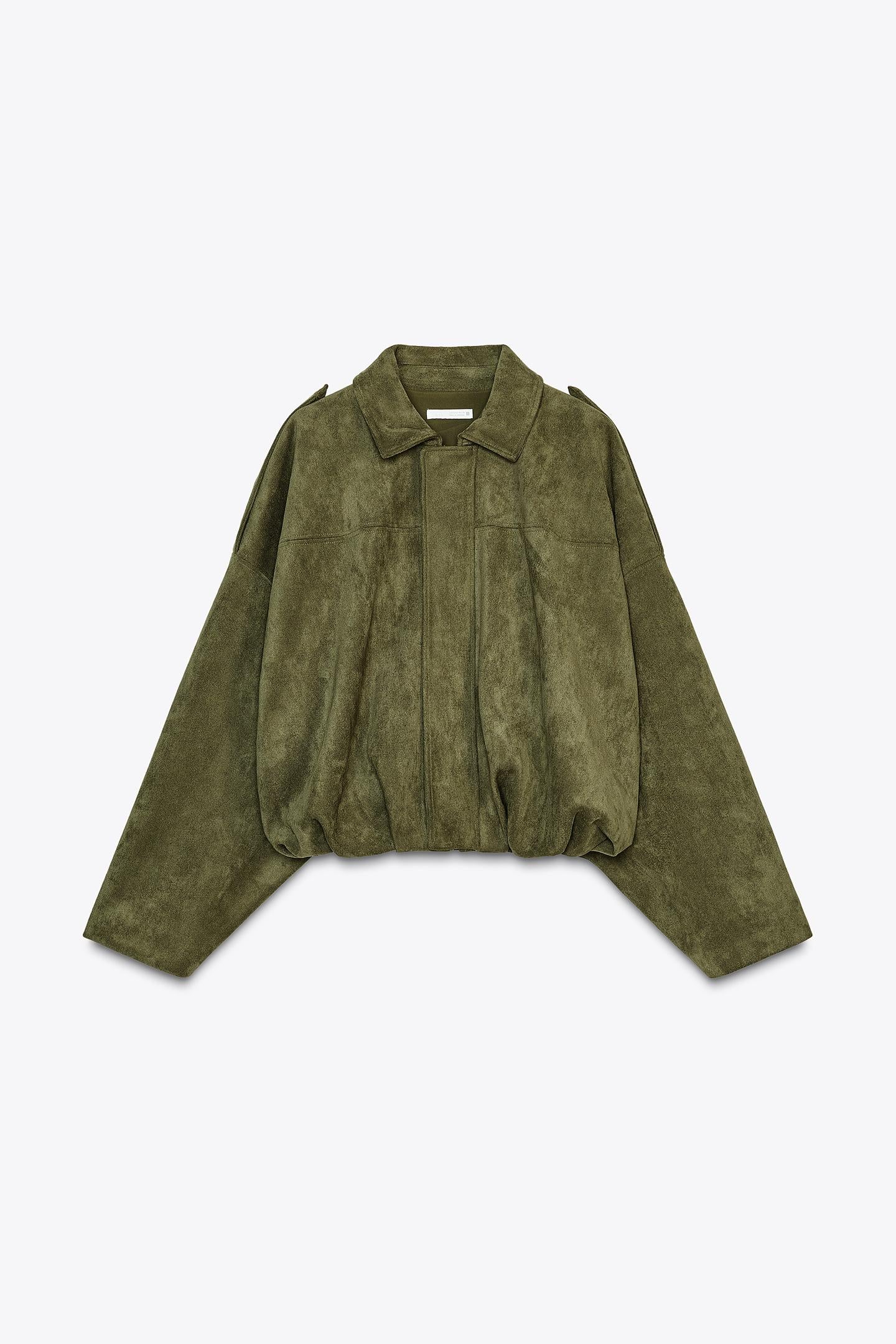 Lisa - Suede Bomber jacket Woman