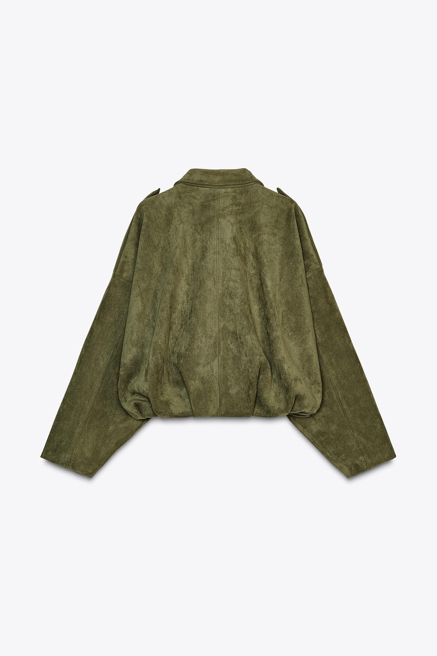 Lisa - Suede Bomber jacket Woman