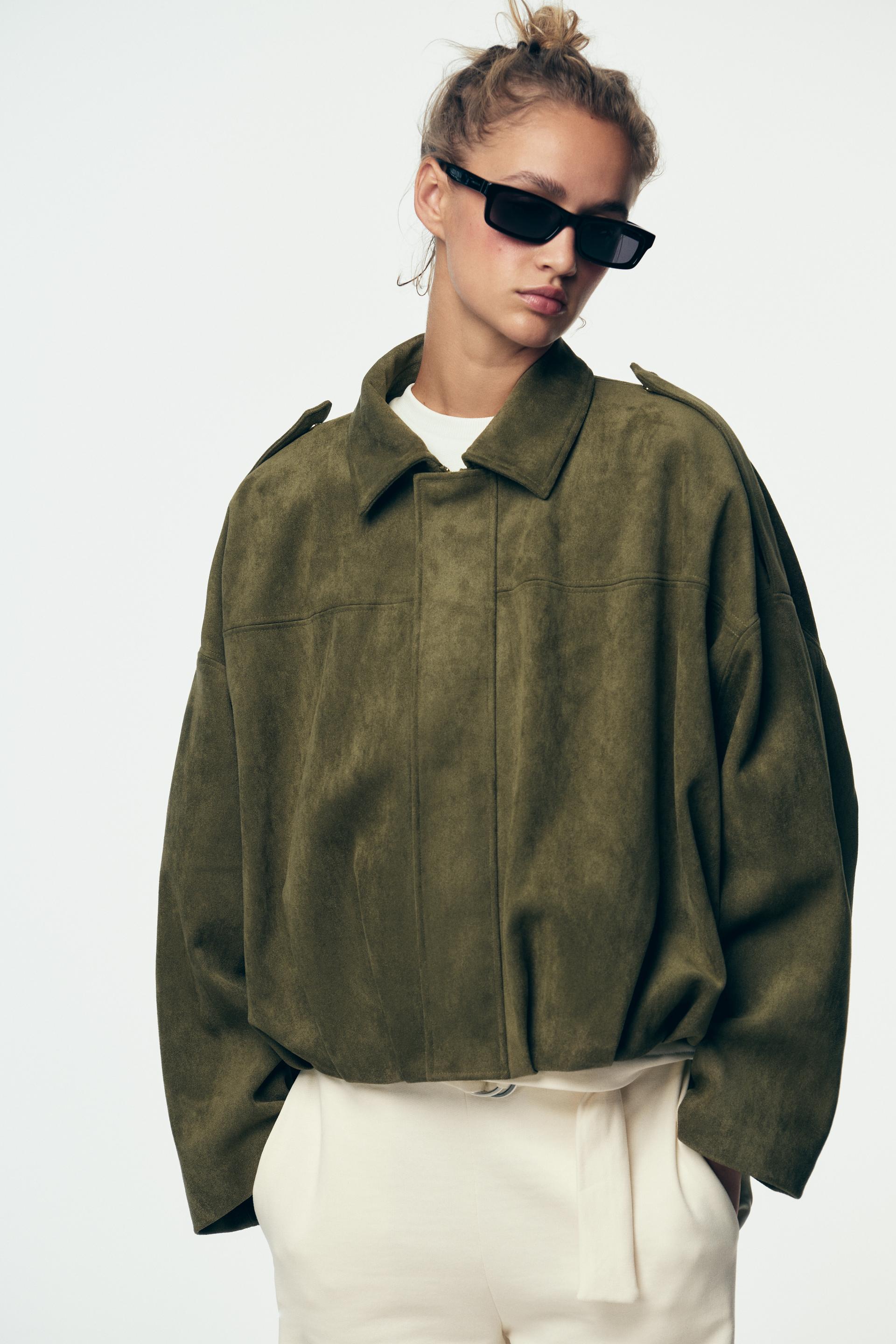 Lisa - Suede Bomber jacket Woman