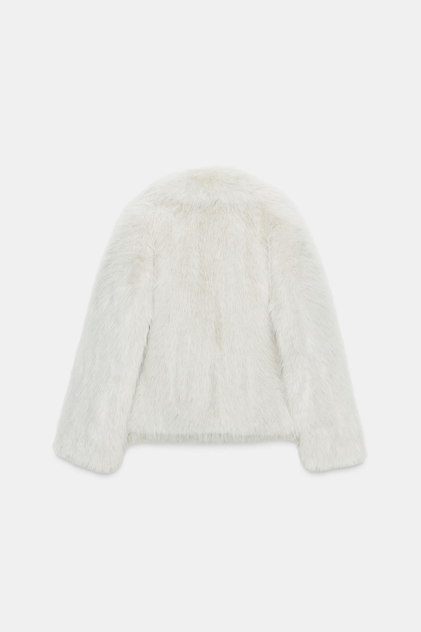 Isabelle – Long-Hair Faux-Fur Coat