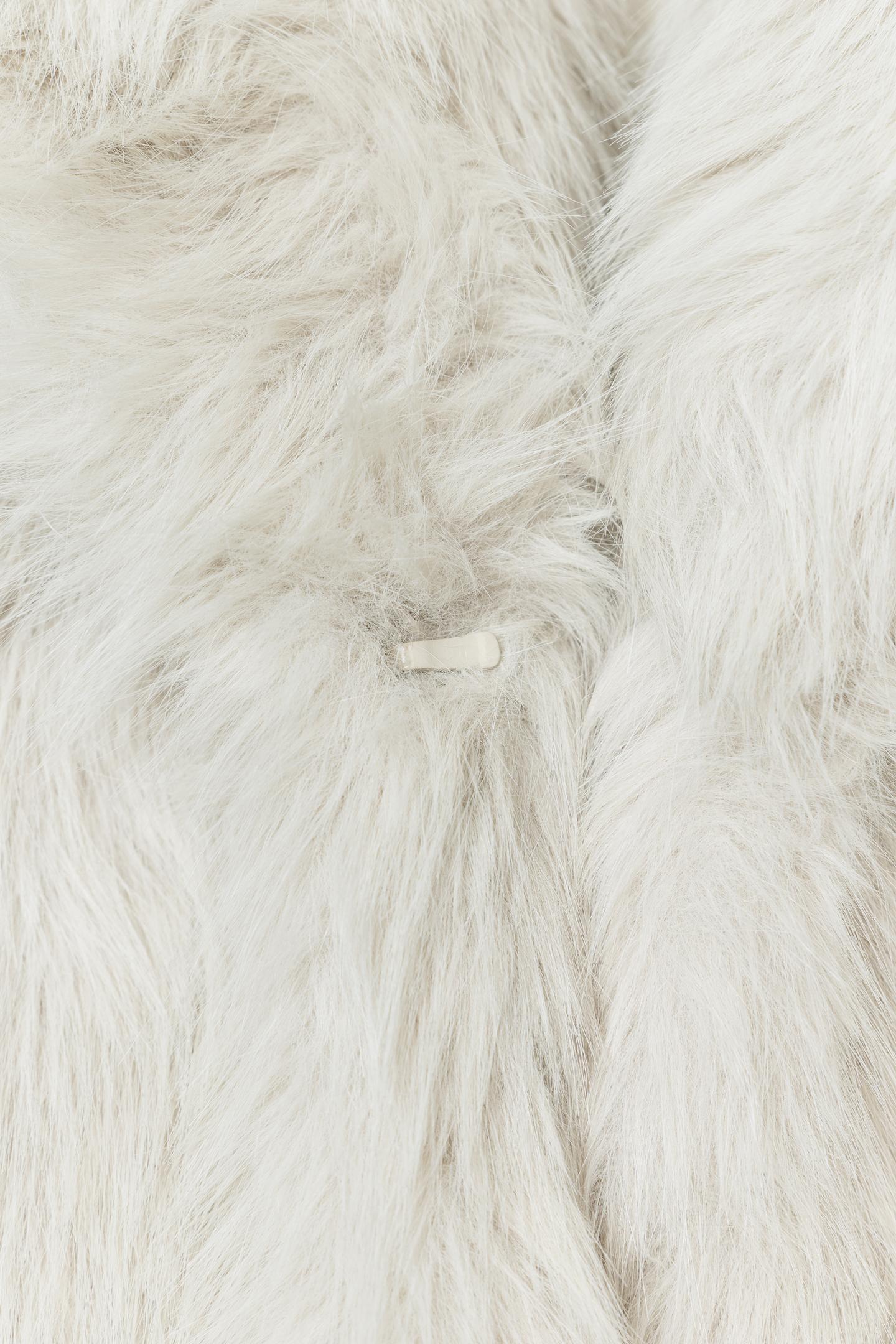 Isabelle – Long-Hair Faux-Fur Coat