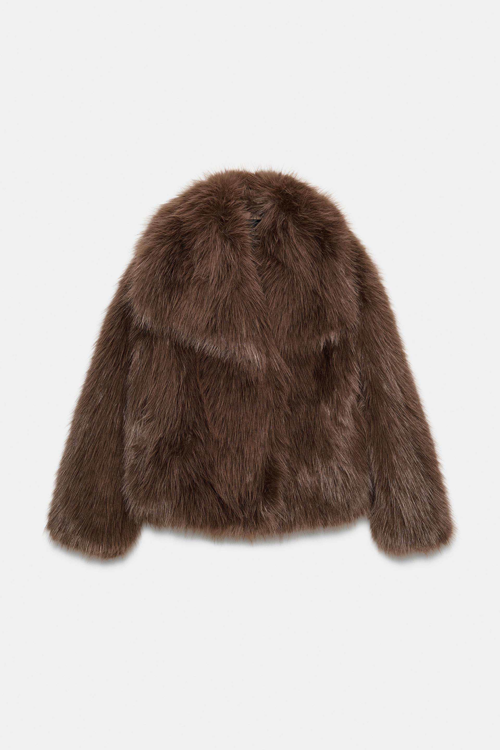 Isabelle – Long-Hair Faux-Fur Coat