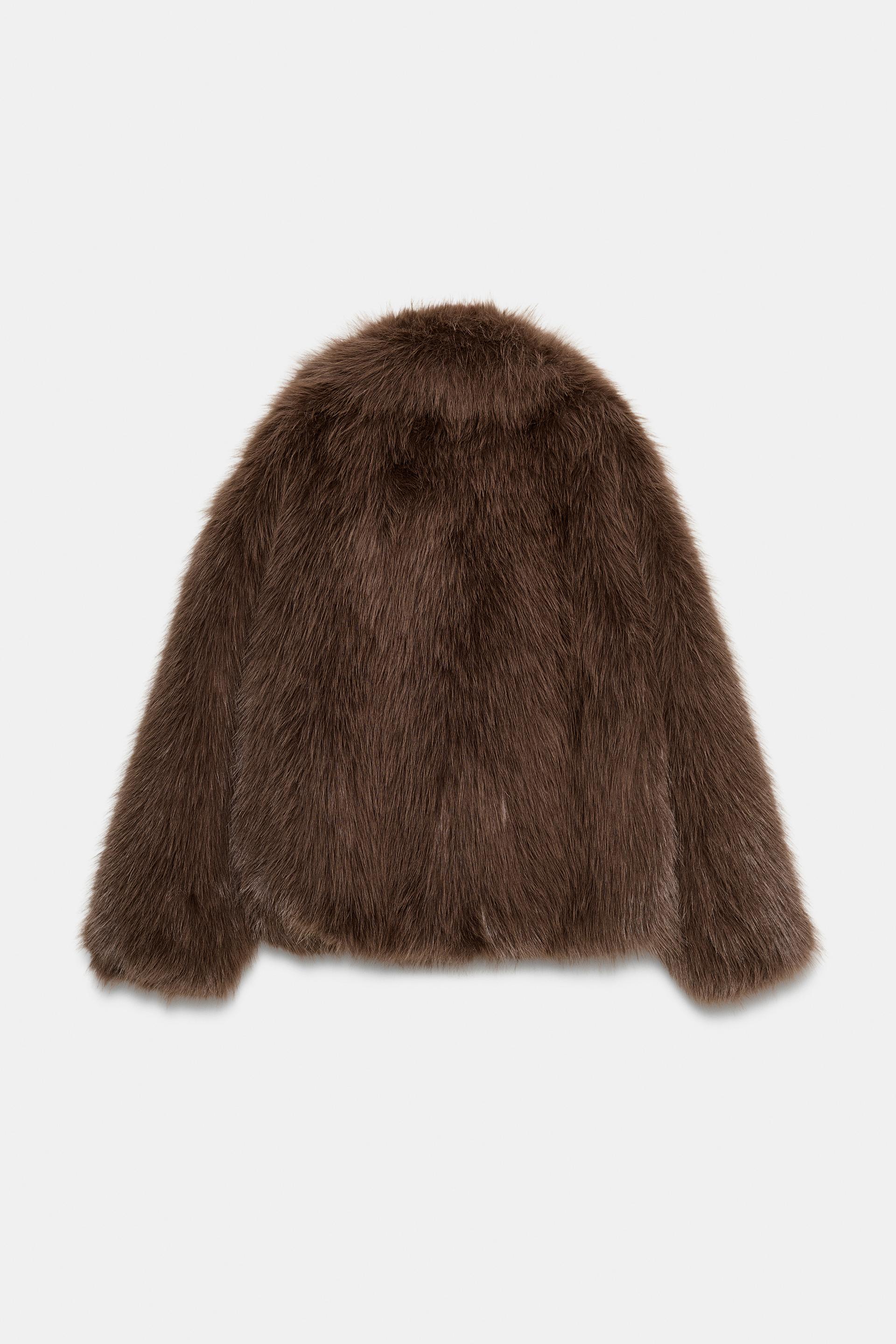 Isabelle – Long-Hair Faux-Fur Coat