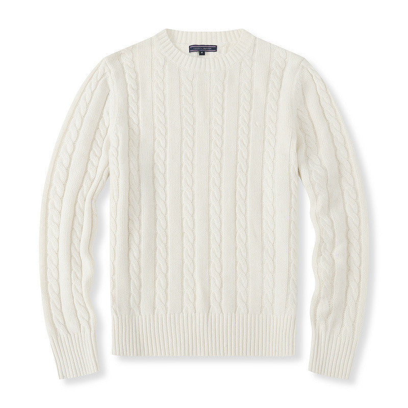 Clara – Cable-Knit Crewneck Sweater or Women