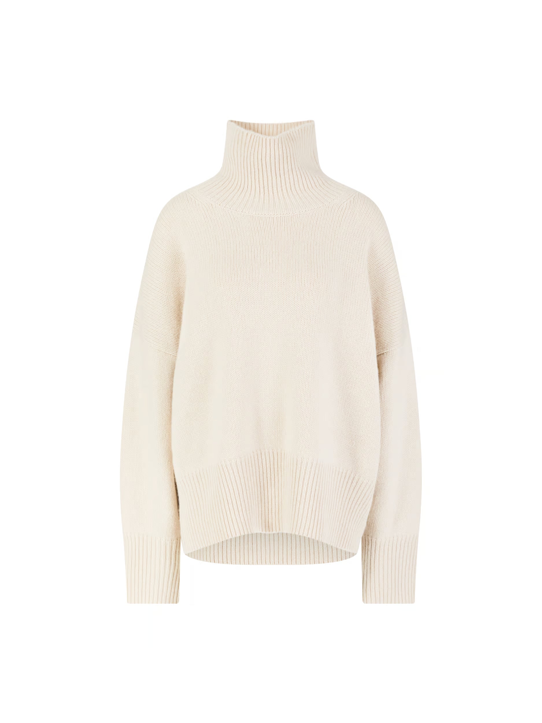Oversized cashmere jumper with turtleneck Woman