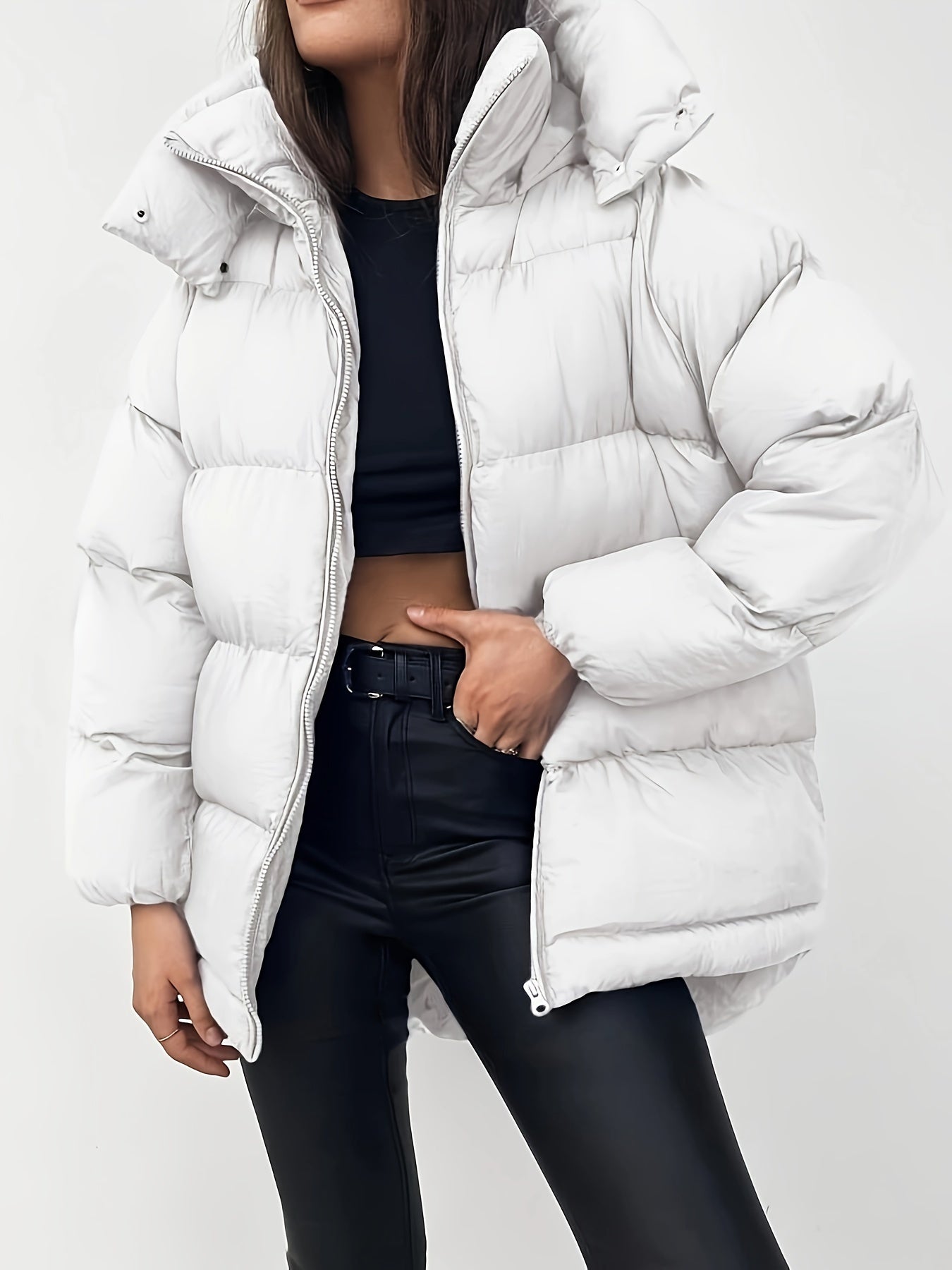 Winter Jacket with Warm Puffer and Capuchon Elegant for Women | Ideal for Winter