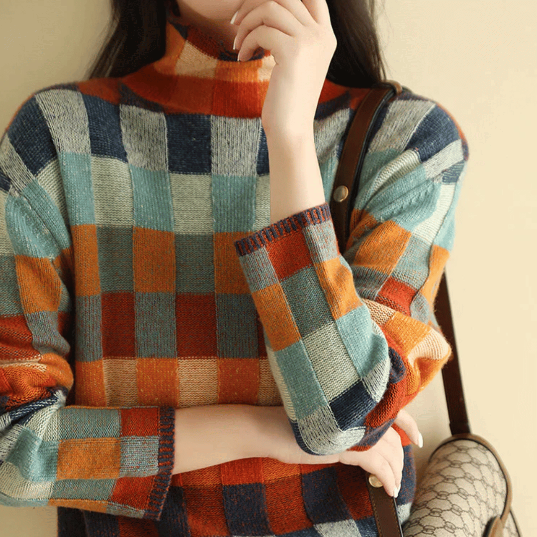 Lisa - Cashmere turtleneck Sweater Woman