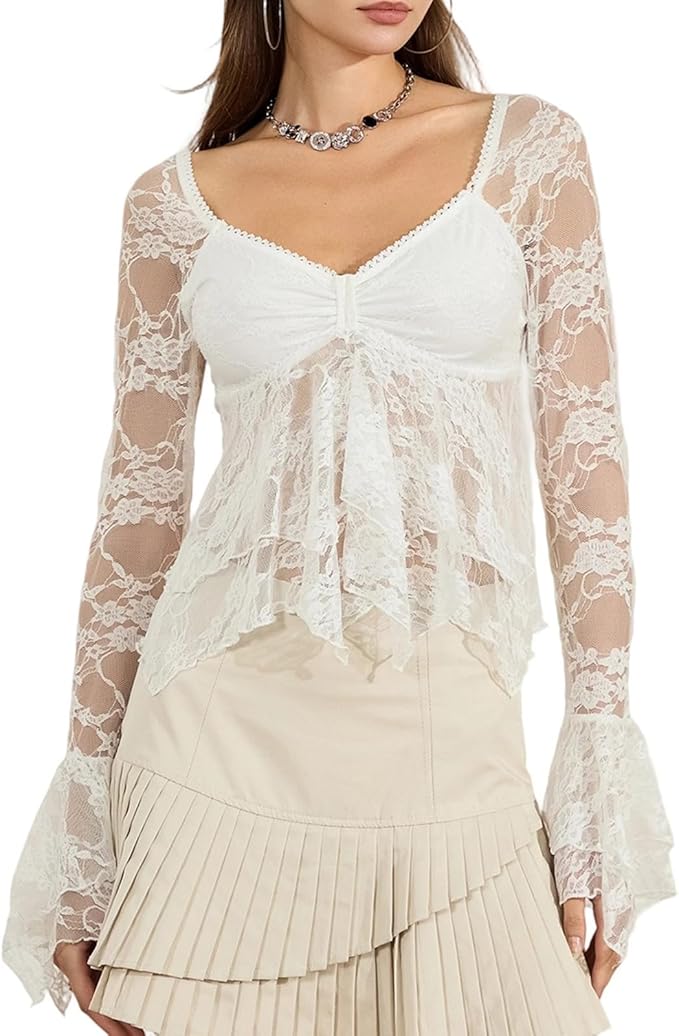 Floral Lace Top