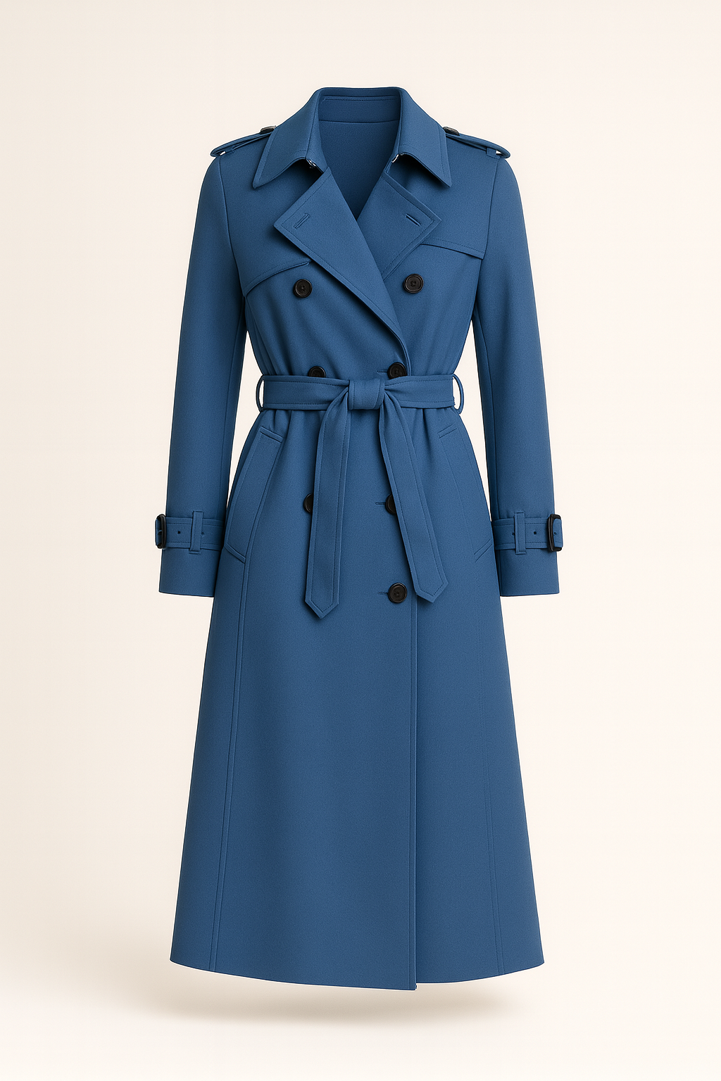 Waterproof Long Trench Coat Woman