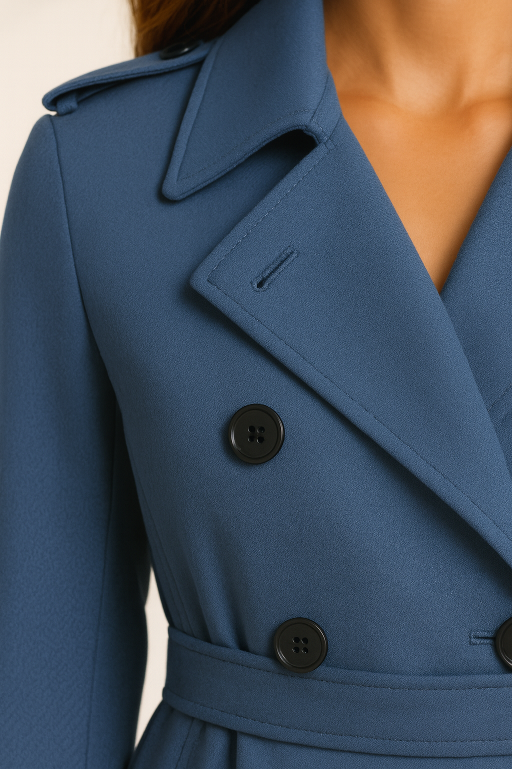 Waterproof Long Trench Coat Woman