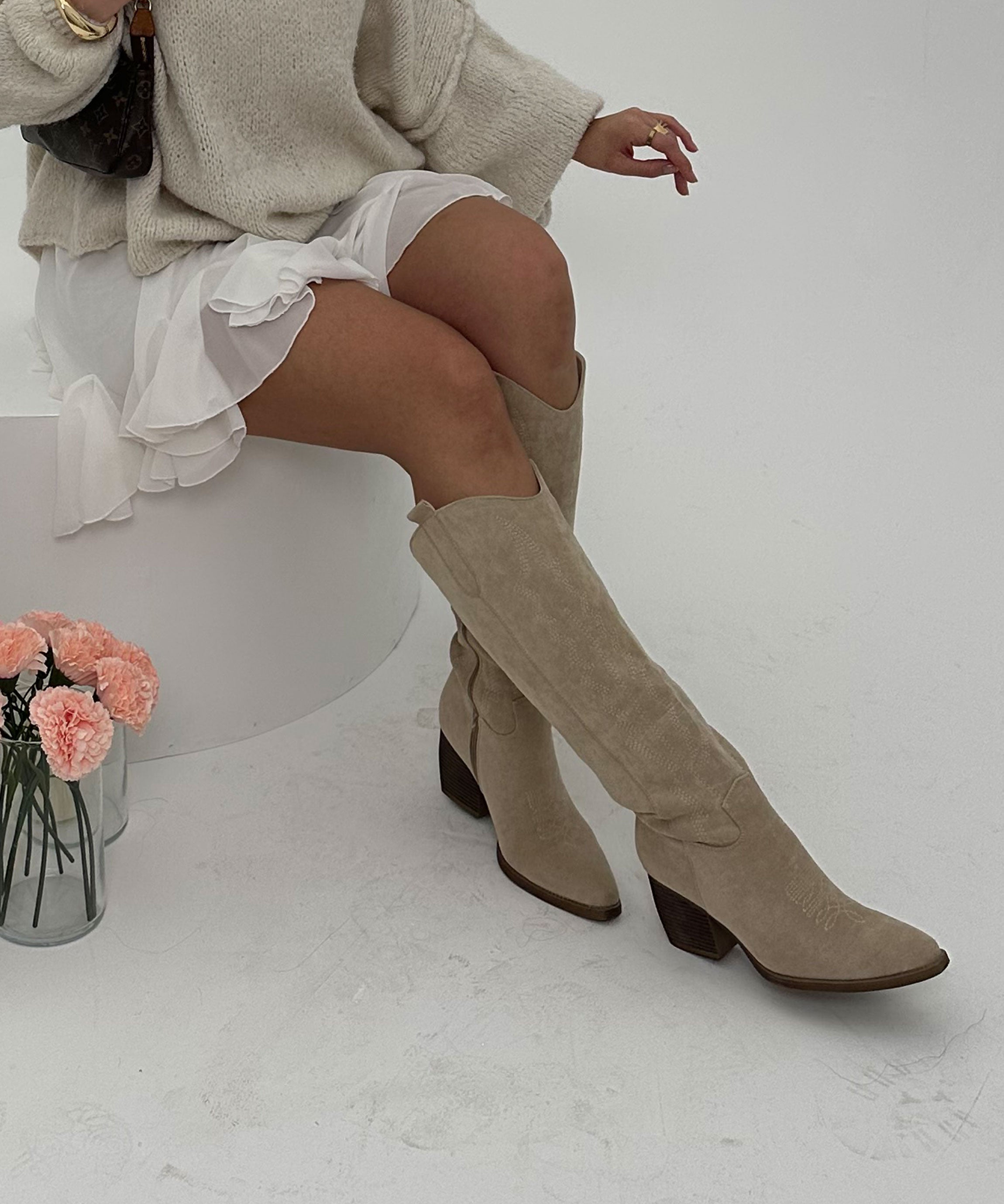 Quoriva – Women's High Cowboy Boots