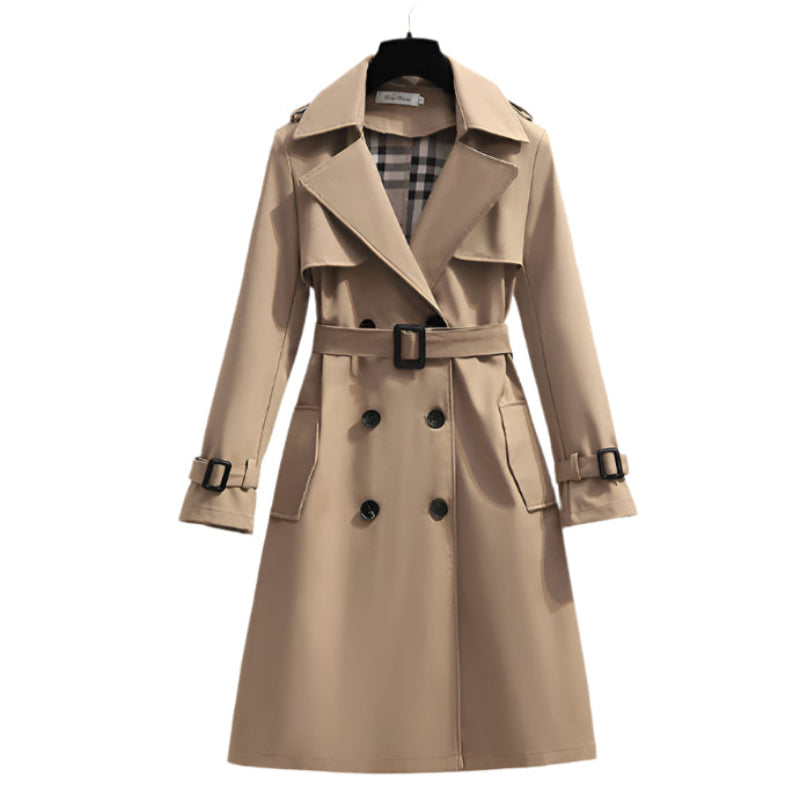 Waterproof Long Trench Coat Woman