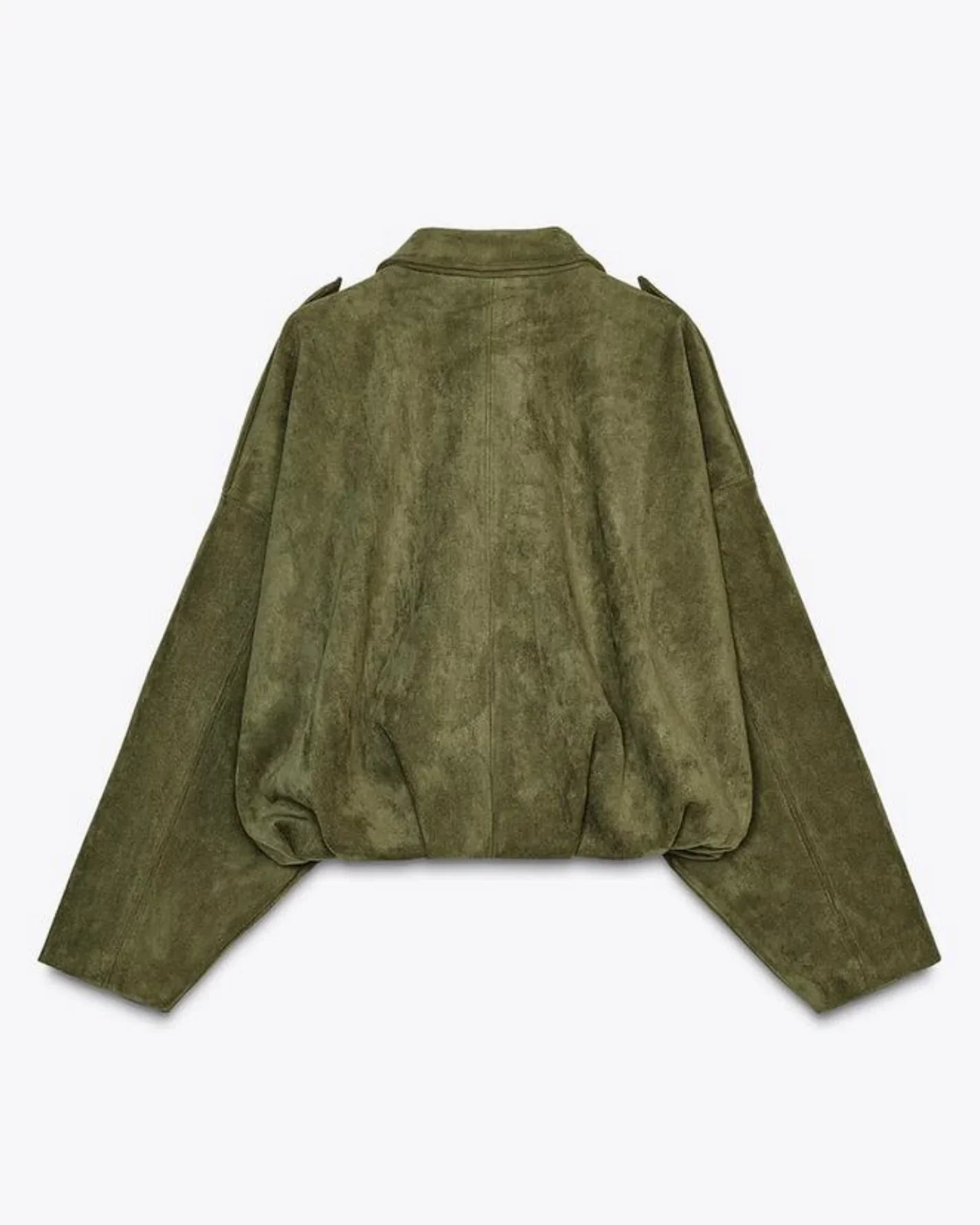 Fabiane – Oversized Suede Leather Jacket