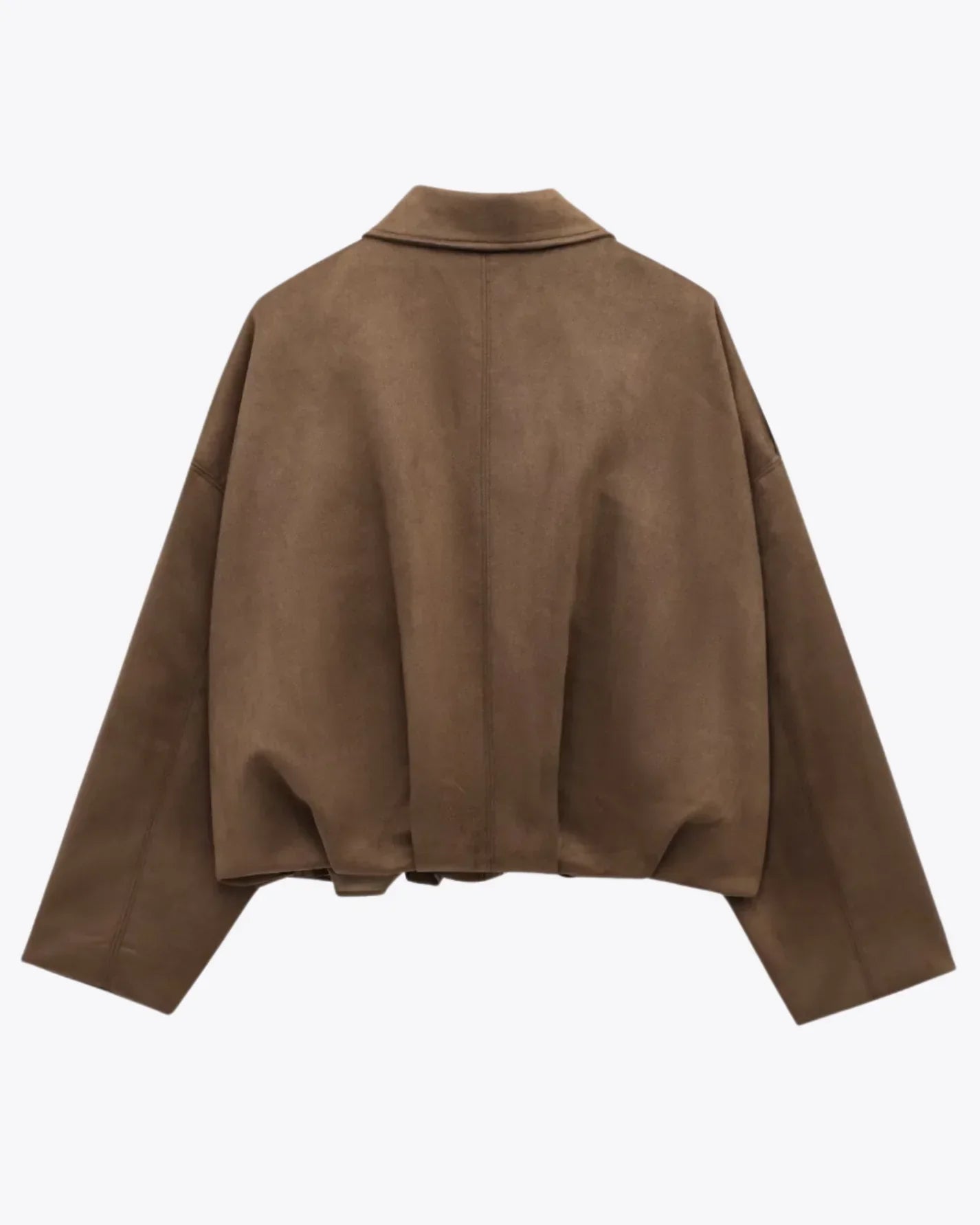 Fabiane – Oversized Suede Leather Jacket