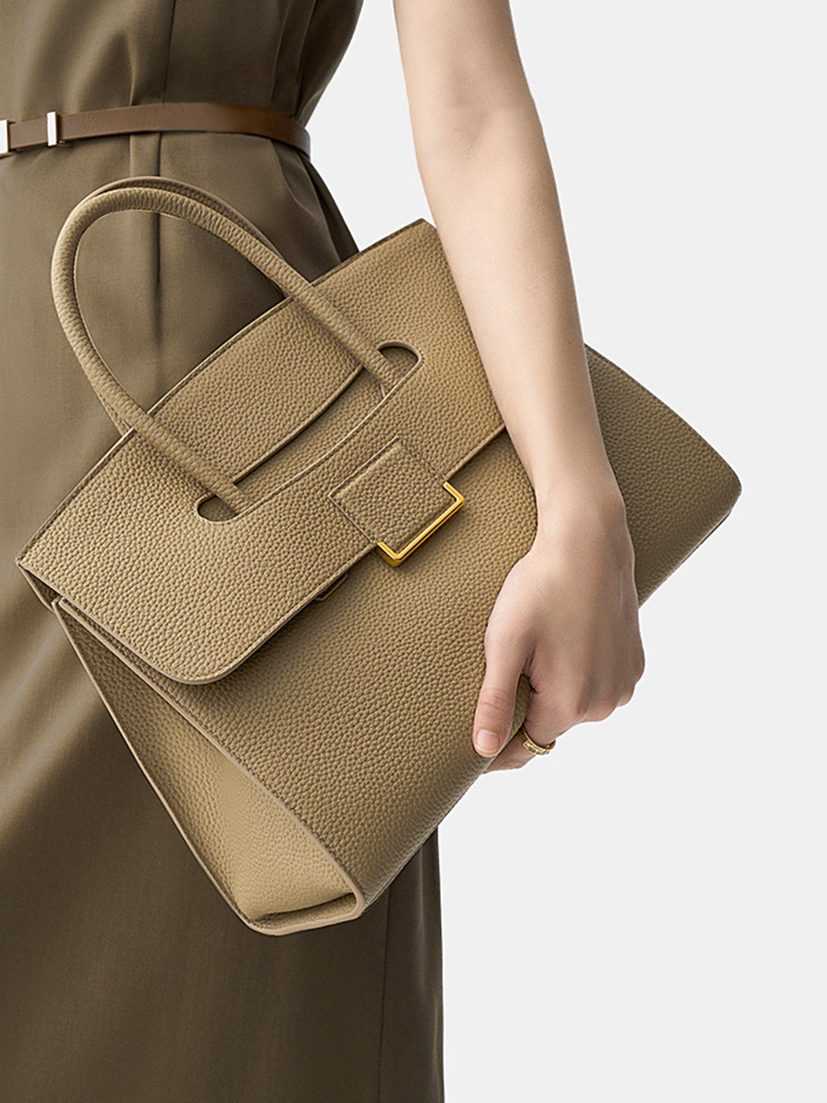 Metropolitan Tote Bag Khaki