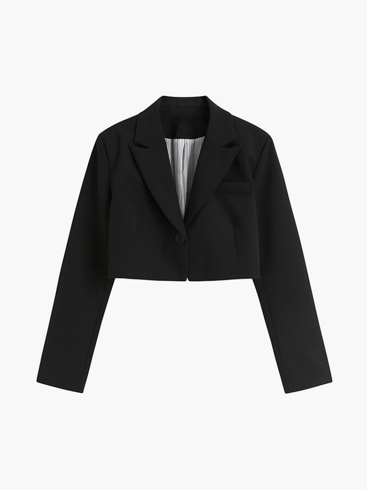 Business Crop Blazer Woman