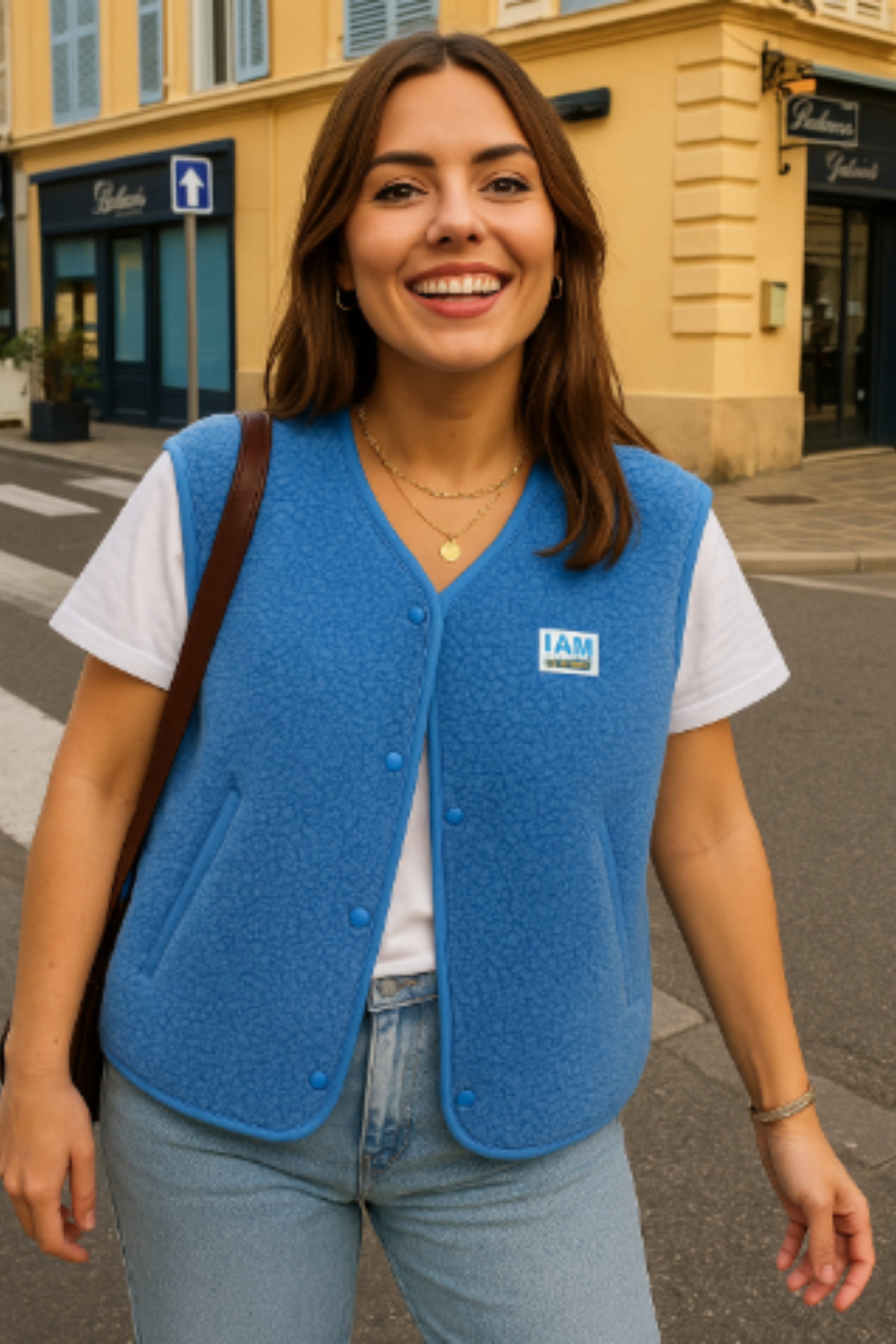 Ovelia – Wool Bodywarmer Jacket Buttons