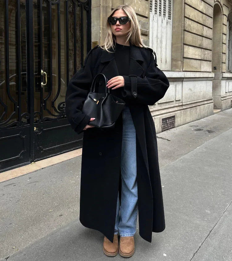 Zeryn – Wool Blend Oversized Jacket