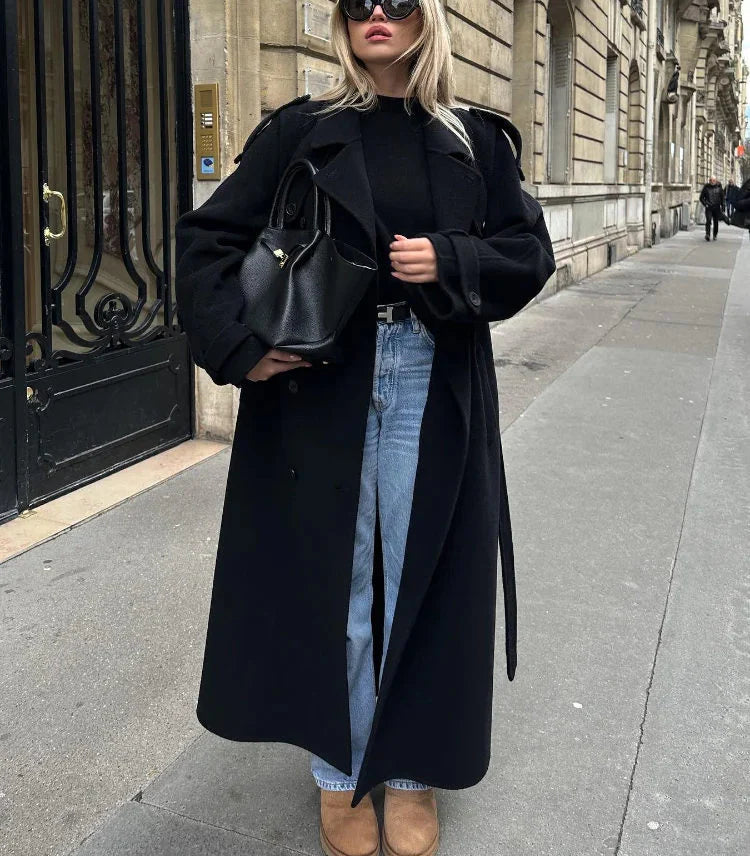 Zeryn – Wool Blend Oversized Jacket