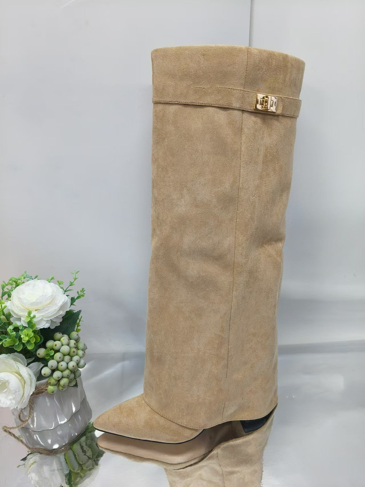 Lisa - Orthopedic Boots Knight Boots Mid-calf