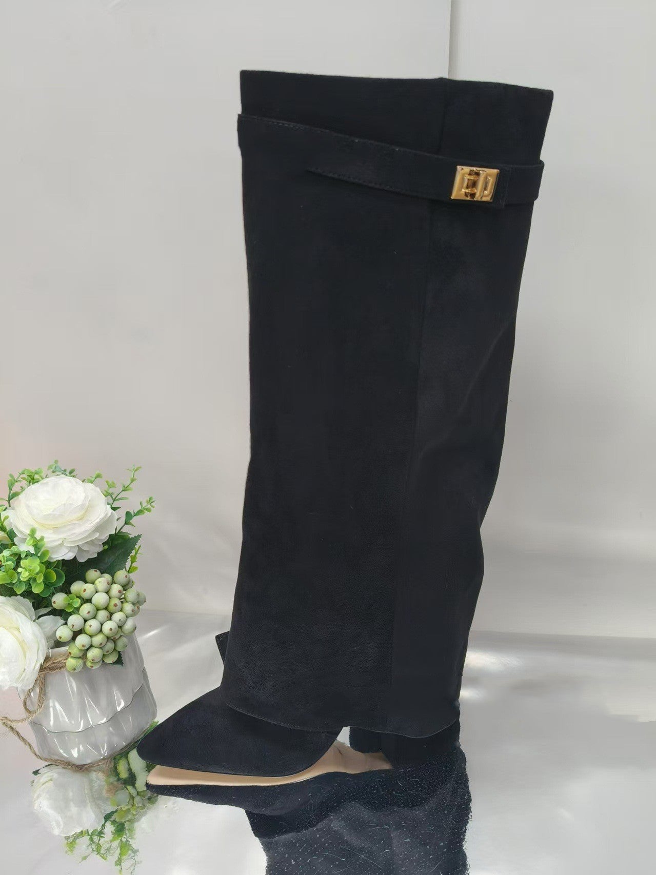 Lisa - Orthopedic Boots Knight Boots Mid-calf