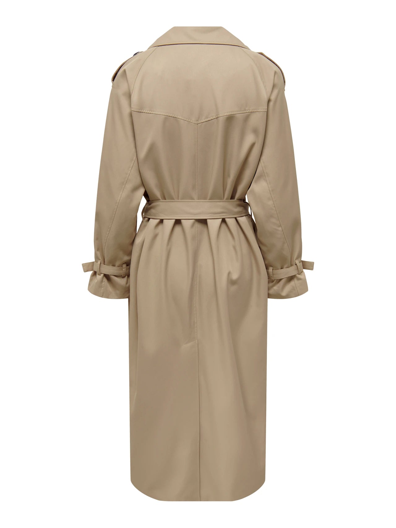 Khaki Waterproof Trenchcoat Woman